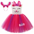 thumbnail image 2 of Disfraz de conejito de Pascua para niñas, vestido de princesa con tul y flores para niñas, disfraces de conejo para niñas, ropa festiva de Halloween, vestidos, 2 of 5