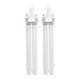 thumbnail image 1 of 2pcs 11W Ultraviolet UV Disinfection Light Lamps UV Sterilization Light Bulbs for Sterilizer Fish Tank (G23 Lamp Base), 1 of 5