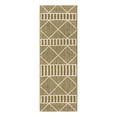 thumbnail image 3 of Unique Loom Outdoor Trellis Collection Area Rug - Dalyan (2' x 6' Runner Green/Ivory), 3 of 7