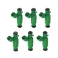thumbnail image 1 of 6 inyectores de para 1.6L L4 piezas de motor M1240 12361842 tratamientos de suministro de , se la la adaptaciónción a Yotijar inyectores de combustible, 1 of 8