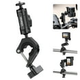 thumbnail image 2 of Ulanzi CM025 Bike & Motorcycle Handlebar Clamp Mount for GoPro Hero 13, Insta360 – 360° Rotating Aluminum Alloy Action Camera Holder with Anti-Slip Lock, Fits 8–35mm Tubes, 2 of 15