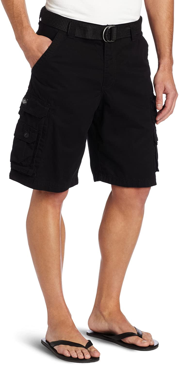 lee belted cargo shorts