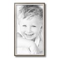 thumbnail image 2 of ArtToFrames 10" x 18" Silver with Stained Grey Picture Frame, 10x18 inch Silver Wood Poster Frame (WOM-4767), 2 of 7