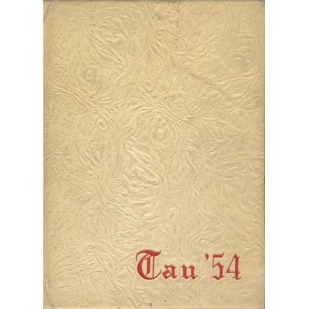 (Custom Reprint) Yearbook: 1954 Greenville High School - Tau Yearbook (Greenville, NC)