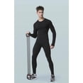 thumbnail image 6 of alpinario Men's Long Sleeve Compression Shirt Dry Fit Sport Baselayer Undershirt High Elastic Athletic Top Moisture Wicking Rash Guard Gym Running, 6 of 7