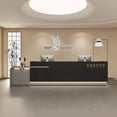 thumbnail image 4 of Modern Service Reception Desks Beauty Salon Executive Club Lectern Corner Reception Desks Shop Empfangstheke Luxury Furniture My Lux Decor Round, 4 of 7