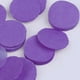 thumbnail image 4 of Papel de seda redondo multicolor de 10 g/2,5 cm para decoración de mesa de fiesta de cumpleaños Púrpura ligera, 4 of 9