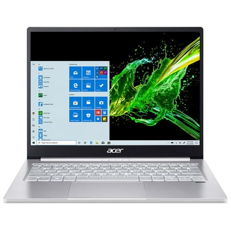 Acer Swift 3 SF313 Laptop Silver (Intel i5-1035G4 4-Core, 13.5" 2256x1504, 8GB RAM, 512GB SSD, Intel Iris Plus, Webcam, Wifi, Bluetooth, Backlit KB, Fingerprint, USB 3.1, HDMI, Win 10 Home)