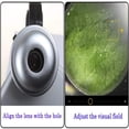 thumbnail image 3 of AAOMASSR 30X Zoom Bright LED Stereo Microscope Magnifier Clip-On Cell Phone Mobile Phone Camera Lens Compatible with Apple iPhone Samsung iPad, 3 of 5