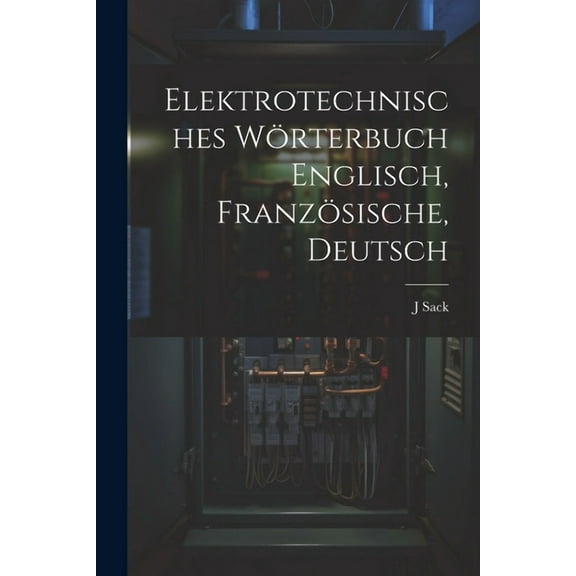 Elektrotechnisches Wörterbuch Englisch, Französische, Deutsch (Paperback)