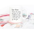 thumbnail image 4 of Bosses Day Funny Boss Office Coffee Mug Christmas Gifts from Co-worker Colleague, Dear Boss, Thanks for... Go Find You Cups 11 Oz, Birthday Present Idea for Male or Female Bosses Coworkers, 4 of 5