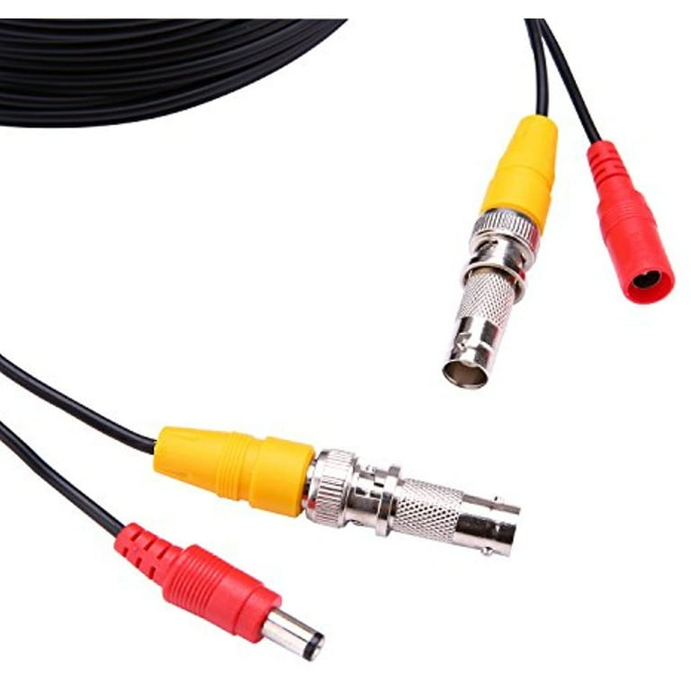 WildHD 200ft Bnc Cable All-in-One Siamese Video Power Security