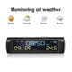 thumbnail image 2 of Car Solar Digital Clock with LCD Time Date In-Car Temperature Display for Outdoor Personal Car Part Decoration A, 2 of 5