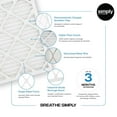 thumbnail image 6 of Simply Filters 14x14x1 MERV 8, MPR 600, AC Furnace HVAC Air Filter (6 Pack), 6 of 8