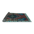 thumbnail image 2 of Ahgly Company Indoor Round Persian Light Blue Traditional Area Rugs, 4' Round, 2 of 4