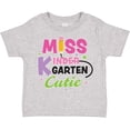 thumbnail image 3 of Inktastic Miss Kindergarten Cutie with Pencil and Stars Girls Toddler T-Shirt, 3 of 5