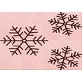thumbnail image 1 of Ahgly Company Indoor Rectangle Patterned Pink Bubble Gum Pink Area Rugs, 7' x 10', 1 of 6