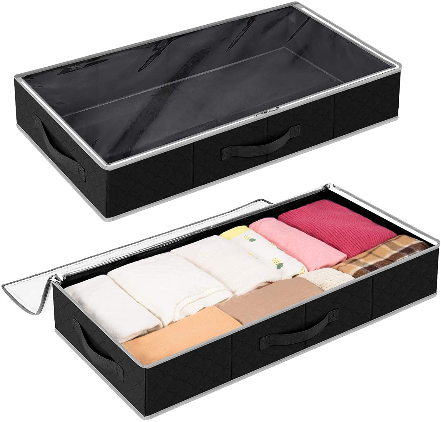 Lifewit Under Bed Storage Containers Clothes Organizers for Clothing