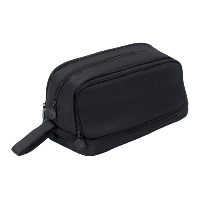 Staron Trousse Grande Capacité Trousse à Crayons Pochette à 4 Compartiments Sac à Stylos Trousse Multifonction pour Hommes Femmes Garçon Fille, Trousse Noire