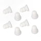 thumbnail image 3 of 8 Uds. Almohadillas para los oídos para audífonos 3 capas de repuesto de silicona suave BTE ITE audífonos de bolsillo tapones para los oídos DomesWhite, 3 of 5