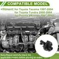 thumbnail image 3 of Eje de columna de dirección para Toyota Tacoma 1997-2004 Eje de dirección No.4586034020 Metal 1 Pc, 3 of 7