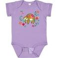 thumbnail image 3 of Inktastic Sloth Gifts for Girls Girls Baby Bodysuit, 3 of 5