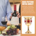 thumbnail image 2 of Exquisite Wine Goblet Small Wine Glass Decorative Drinking Cup Home Accessory, 2 of 5