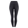 thumbnail image 4 of Pantalones de yoga ajustados de color sólido de cintura alta para mujer Pantalones de yoga ocultos desnudos Fridja  alkflakhf33180, 4 of 6