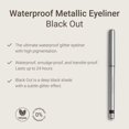 thumbnail image 2 of Delineador de ojos Sandstone Scandinavia impermeable hipoalergénico negro, 2 of 9