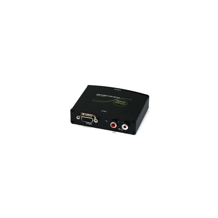 UPC: 0844660046295 | Monoprice VGA toHDMI Audio Converter Black (104629)