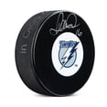 thumbnail image 1 of Darcy Tucker Rondelle Rétro avec Logo des Lightning de Tampa Bay Autographiée, 1 of 2