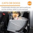 thumbnail image 6 of K&H Pet Products Bucket Booster Dog Car Seat Knockdown Gray/Gray Small, 6 of 10