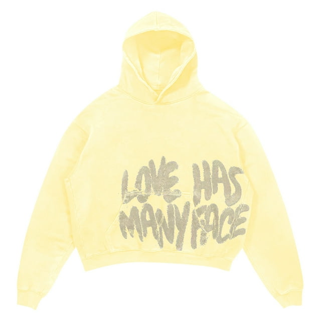 WILLBEST Sudaderas para Hombre, Sudadera Colorida con Estampado De Letras Hop, Sudadera con Capucha Holgada Informal Gótica XXGrande