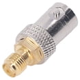 thumbnail image 3 of Juego De Conectores De Línea Coaxial, Adaptador De Cable Coaxial RF De Conexión Firme De Ancho De Banda Amplio SMA Hembra A BNC Hembra OFC Para Radio, 3 of 7