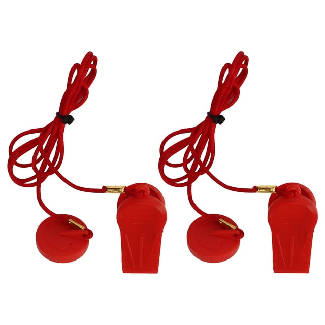 2 uds interruptor de seguridad para máquina de correr parada de emergencia llave para cinta de correr con imán Circular rojo