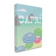 thumbnail image 3 of Stupell Industries Capri Beach Shore Umbrellas Graphic Art Gallery Wrapped Canvas Print Wall Art, Design by Lil' Rue, 3 of 7