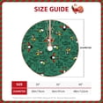 thumbnail image 4 of Bingfone Christmas Tree Skirt Mat Christmas Decoration Interior 48"-Cartoon Air Transportation, 4 of 8