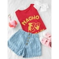 thumbnail image 3 of Nacho Average Sister T-Shirt Toddler -GoatDeals Designs,  3 Toddler, 3 of 4