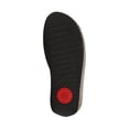 thumbnail image 5 of Fitflop Women's Lulu Lux Graphic-Weave Leather Cross-Strap Slide Sandals, 5 of 7