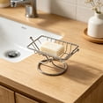 thumbnail image 6 of Less Soggy Soap SomWiBe Drain Soap Dish, Metal Soap Holder Tray with Airflow Grid for Bathroom Sink, Shower, Countertop, 6 of 8