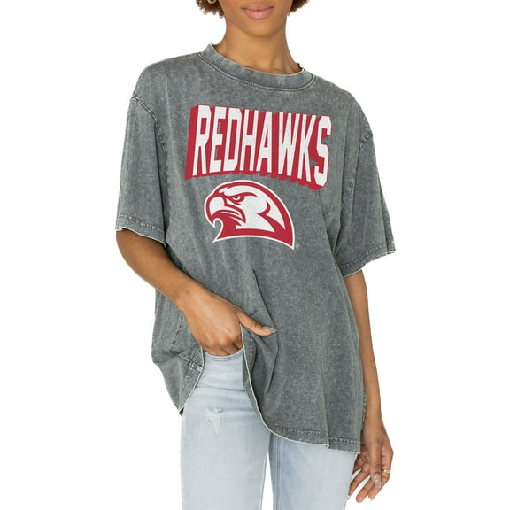 Women's Gameday Couture Gray Miami University RedHawks Solid Defense Oversized T-Shirt