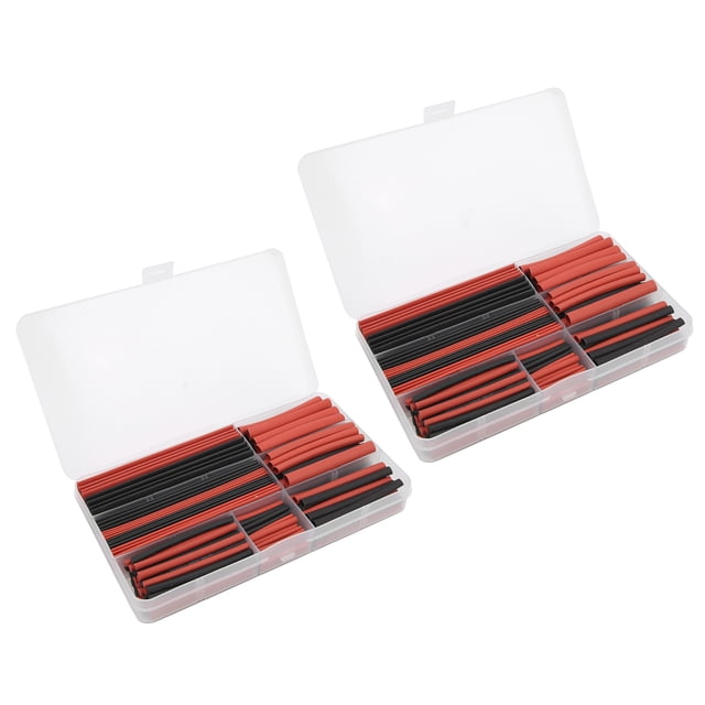 Protector de cable eléctrico Jadeshay 300 unidades tubos termorretráctiles Poliolefina