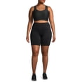 thumbnail image 4 of Under Control Women’s Adult Plus Active Seamless Bicycle Short With Phone Pockets Athletic Shorts, 4 of 7
