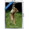 thumbnail image 3 of Famous Kitten Hang In There Poster Wall Poster, 22.375" x 34", 3 of 5