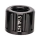 thumbnail image 5 of Aleación de aluminio Bike Thru Axle Nuts Skewer, Road Mountain Hub Bolt Shaft Palanca Reemplazo Ciclismo Accesorios Adaptador M15 15 Soledad Tuercas de eje de buje de bicicleta, 5 of 7