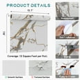 thumbnail image 2 of VEELIKE 15.7"x118" White Gold Marble Peel and Stick Countertop Contact Paper Waterproof Marble Contact Paper for Countertops Self Adhesive Removable Wallpaper Marble Vinyl for Bedroom Walls Liners, 2 of 9