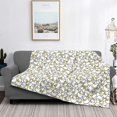 thumbnail image 5 of KLL Ducky Print Fleece Throw Blanket, Horizontal Fleece Bedding Cute Soft Blankets Comfy Fleece Flannel Plush Home Decor for Couch & Bed -50"x40", 5 of 9