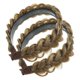 thumbnail image 3 of Multi Color Braid Hair Headband for Women Trendy Statement Hair Accessories Crafted with Plastic and Resin 2pcs, 3 of 4