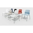 thumbnail image 6 of Olio Designs Lola 31"H Stack Chair, Leg Base, Armless, Light Grey, 6 of 8