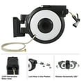 thumbnail image 5 of Pure Garden 124 FT Retractable Hose with Wall Reel and 9 Nozzle Patterns, 5 of 9